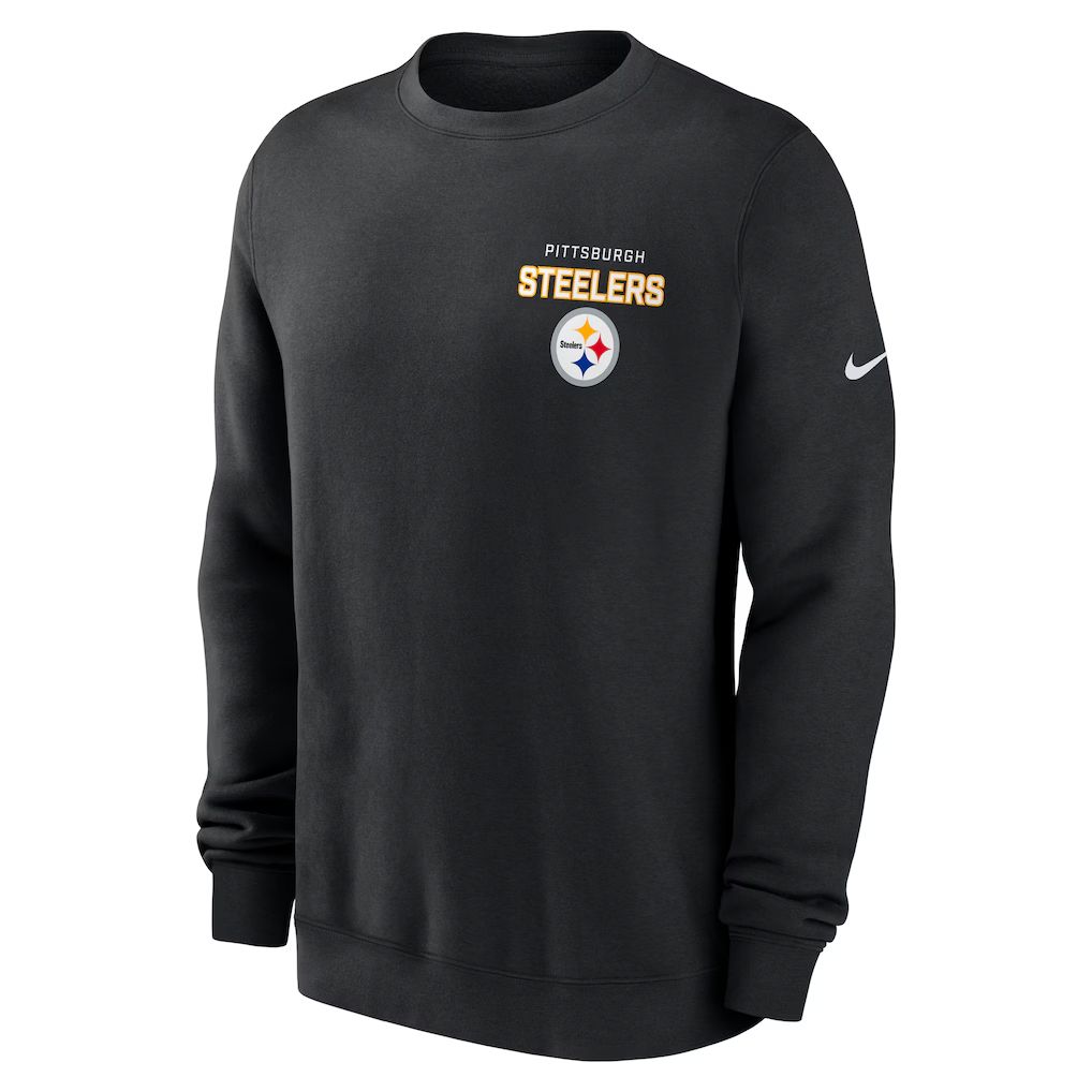 2026 NFL Pittsburgh Steelers round-neck sweatshirt 01